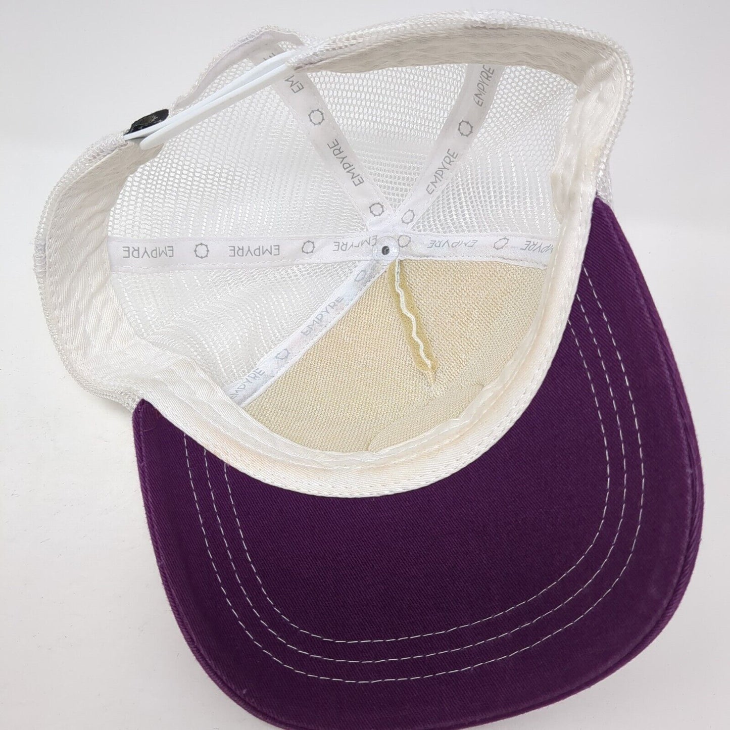 Wild Snapback Mesh Back Trucker Hat Multi One Size Striped Empyre