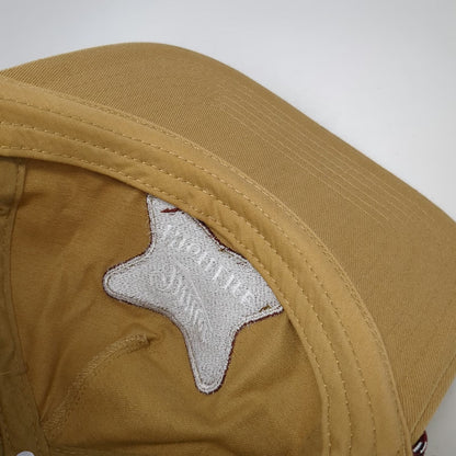 Mad Engine 5 Panel Brown Hat One Size Miller High Life Beer Logo Rope Snapback