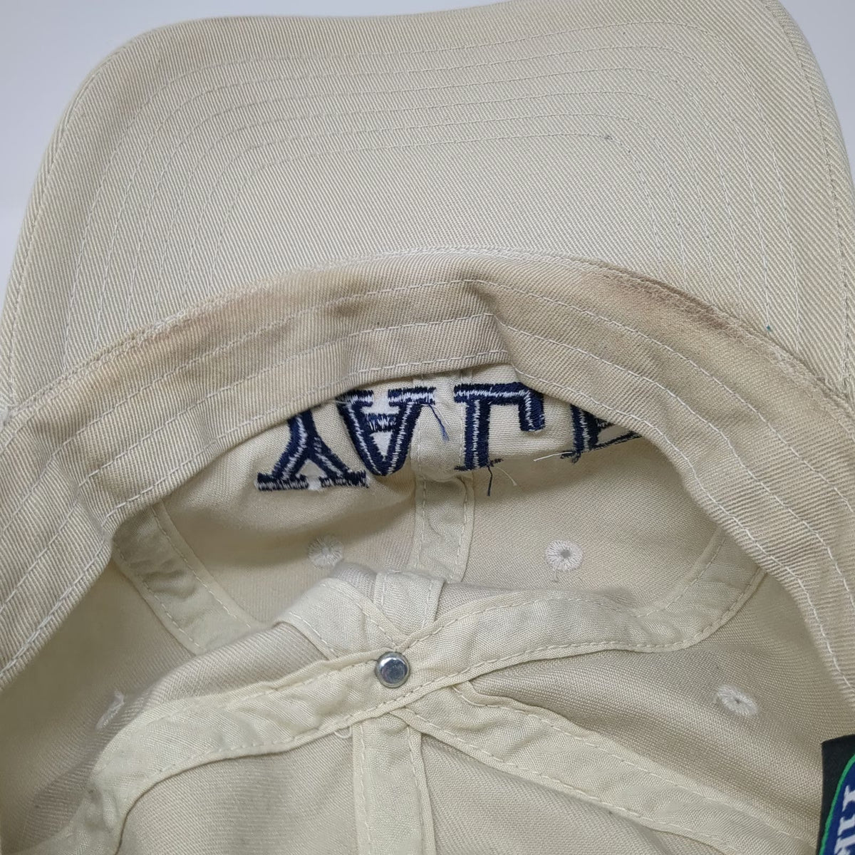 Yikes! Baseball Cap Beige One Size Yale University Strapback Collegiate Hat