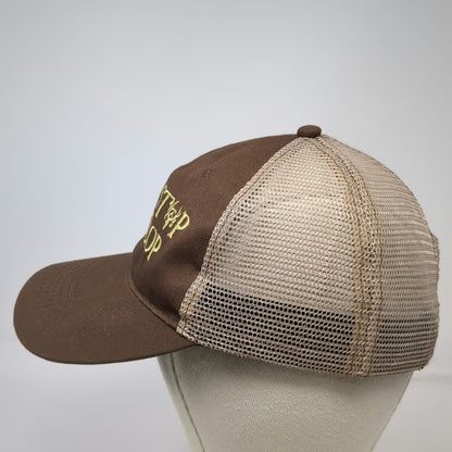 Bushnell Trucker Hat Brown One Size Can't Stop The Flop Hunting Mesh Snapback