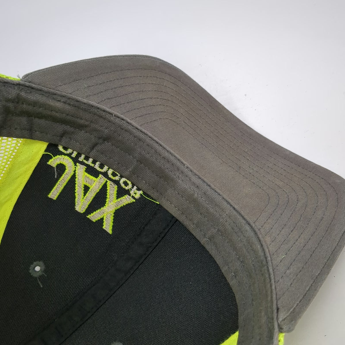 Richardson Trucker Hat Gray Yellow One Size JAX Outdoor Gear Mesh Snapback