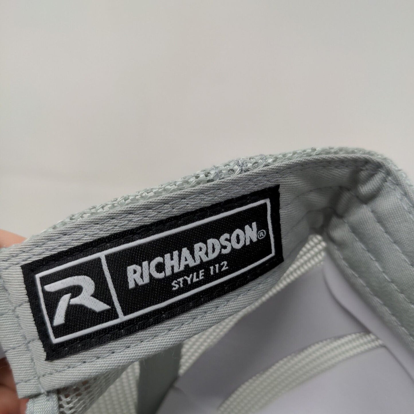 Richardson Men's Snapback Mesh Back Hat Gray Adjustable Jordan Oaks Logo