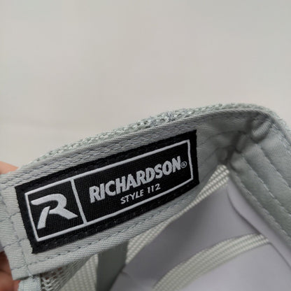 Richardson Men's Snapback Mesh Back Hat Gray Adjustable Jordan Oaks Logo