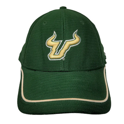 USF Bulls Fitted Hat Green Size XL Embroidered Logo Under Armour