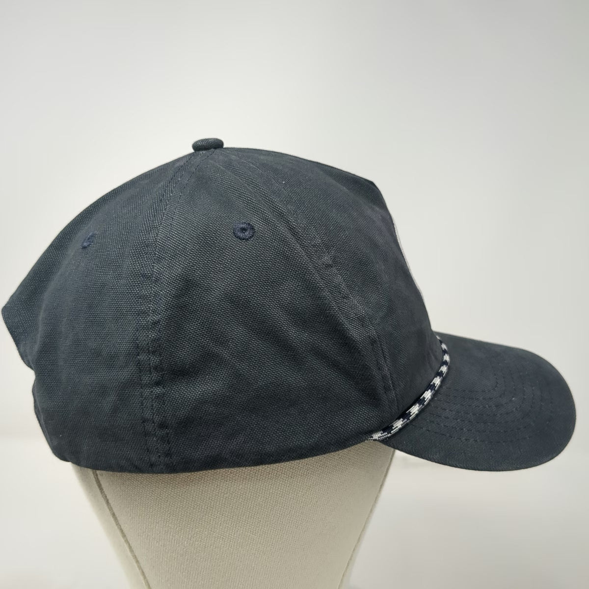 Sendero 5 Panel Gray One Size Cromwell Commercial Group C Logo Rope Hat Snapback
