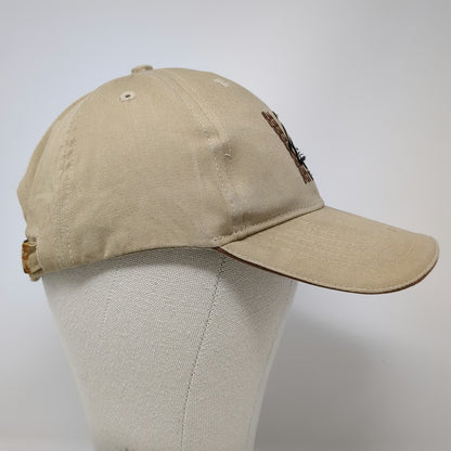 Hawaiian Headwear Baseball Cap Beige One Size Kauai Sea Turtle Honu Tribal Hat