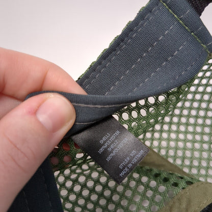 Richardson Strapback Trucker Hat Green One Size Adjustable Patch Outdoor