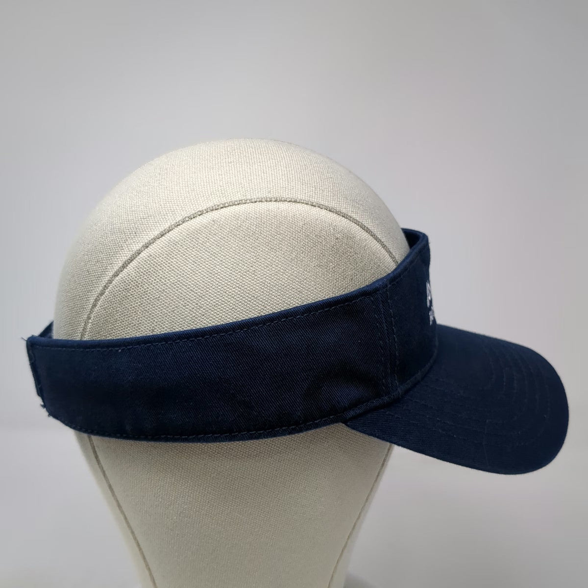 Ivory Headwear Visor Blue One Size Albertsons Boise Open Chevron Strapback Hat
