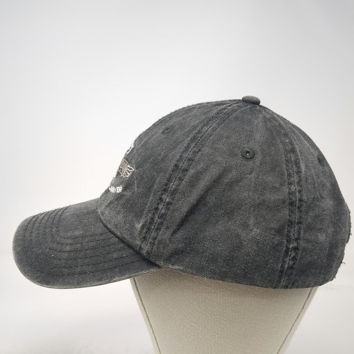 Otto Gray Baseball Cap One Size Flying B Ranch Middle Fork Salmon River Hat