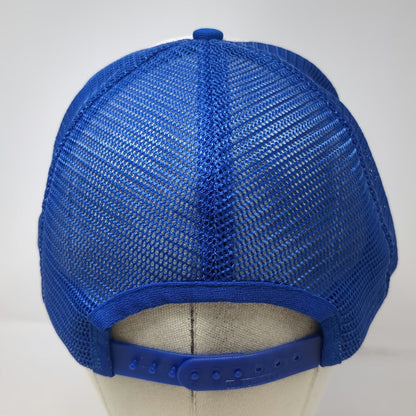KAP.II Trucker Hat Blue One Size Spencer Fluid Power Industrial Graphic Mesh