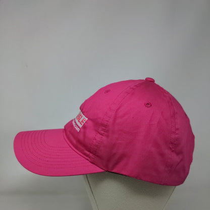 Carlisle Slideback Hat Pink OSFM Embroidered Nike Heritage86 Dri-Fit