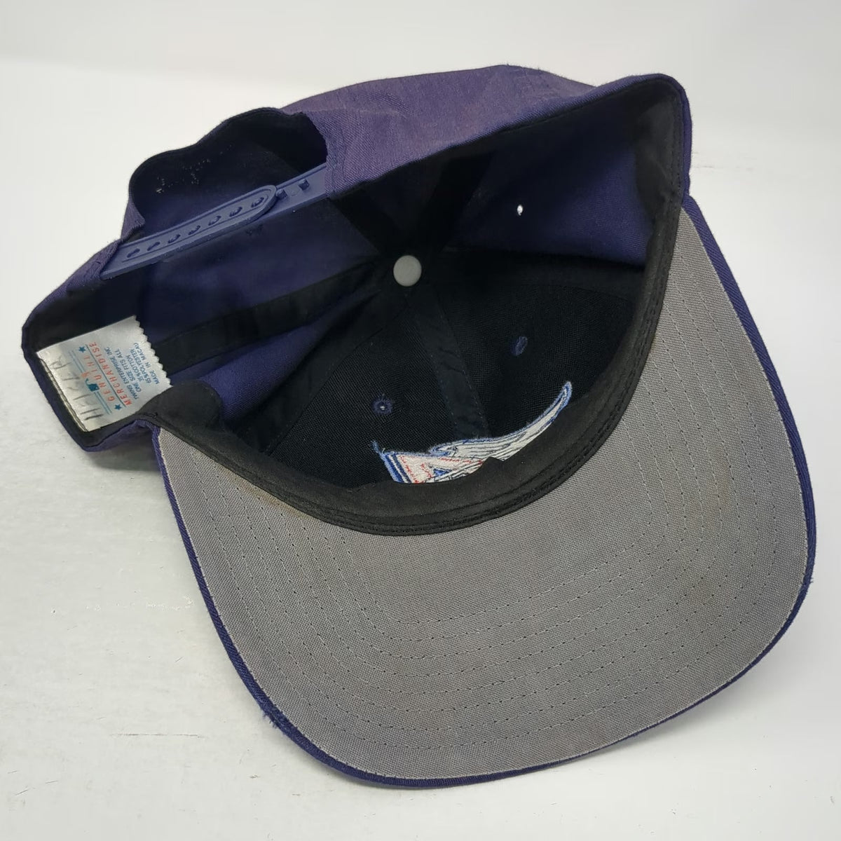 California Angels MLB Twins Enterprise Snapback Blue One Size Wing A Stars Hat