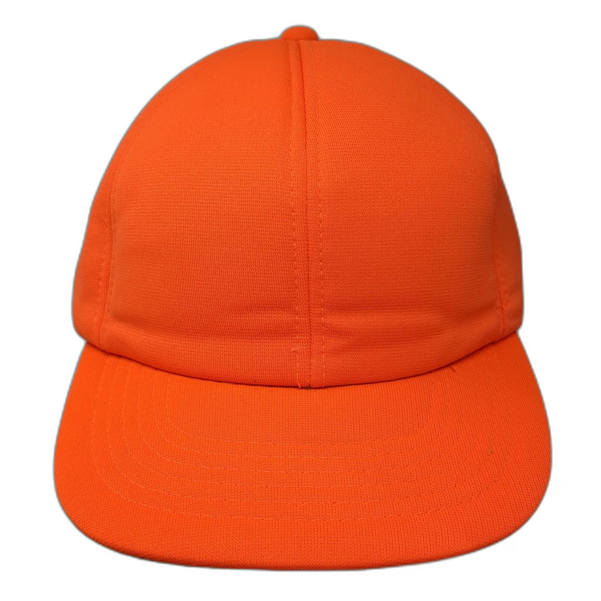 Dorfman Pacific Snapback Orange Hat One Size Green Underbrim Solid Blank Cap