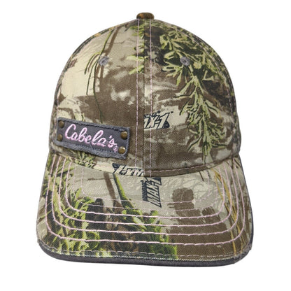 Cabela's Strapback Hat Camo One Size Adjustable Hunting Outdoor 6 Panel