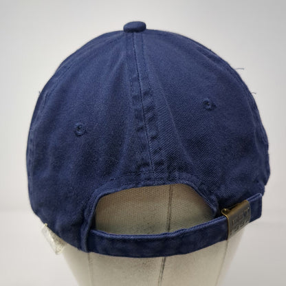 No Boundaries Baseball Cap Blue Red White One Size Cotton Slideback 1992 Hat
