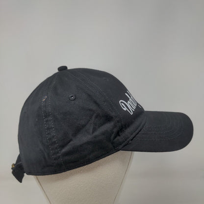 Daddy Girl Slideback Hat Black OSFM Adjustable 6 Panel Vent Holes