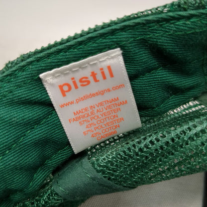 Pistil Trucker Hat One Size Green White Mesh Snapback Pine Tree Hood River Ore
