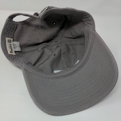Best Dad Ever Slideback Hat Gray One Size Adjustable Embroidered Wembley Cotton