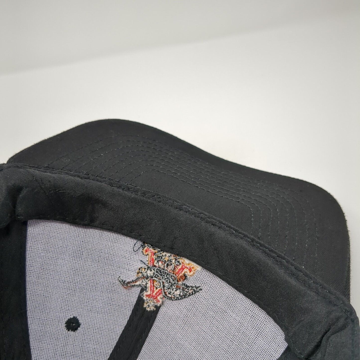 Barley Operations Strapback Hat Black One Size Adjustable Embroidered Hit Wear