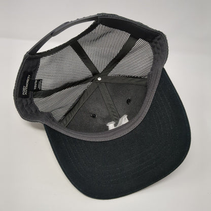 Letter N Snapback Mesh Back Trucker Hat Youth One Size Embroidered