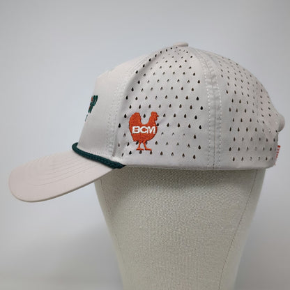 Trucker Hat Beige One Size Boise Co-Op Market Rope Orange Underbrim