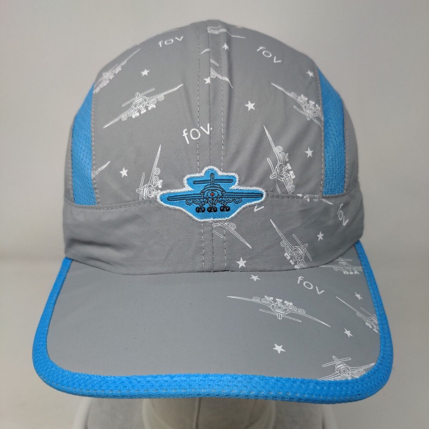 FOV Airplane Slideback Hat Multi One Size Embroidered Home Prefer