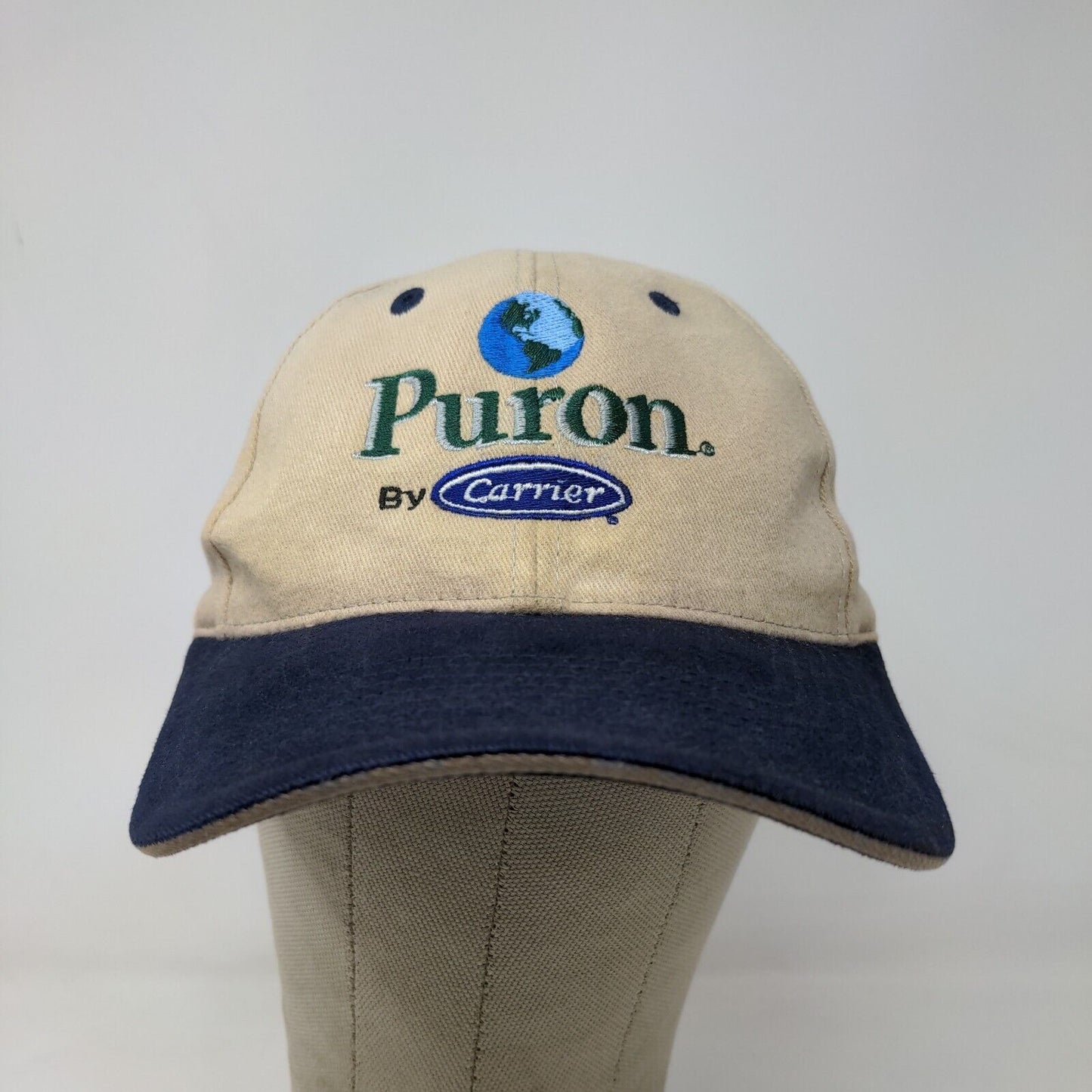 Otto Men's Strapback Hat Tan Size OSFM Embroidered Puron by Carrier Logo