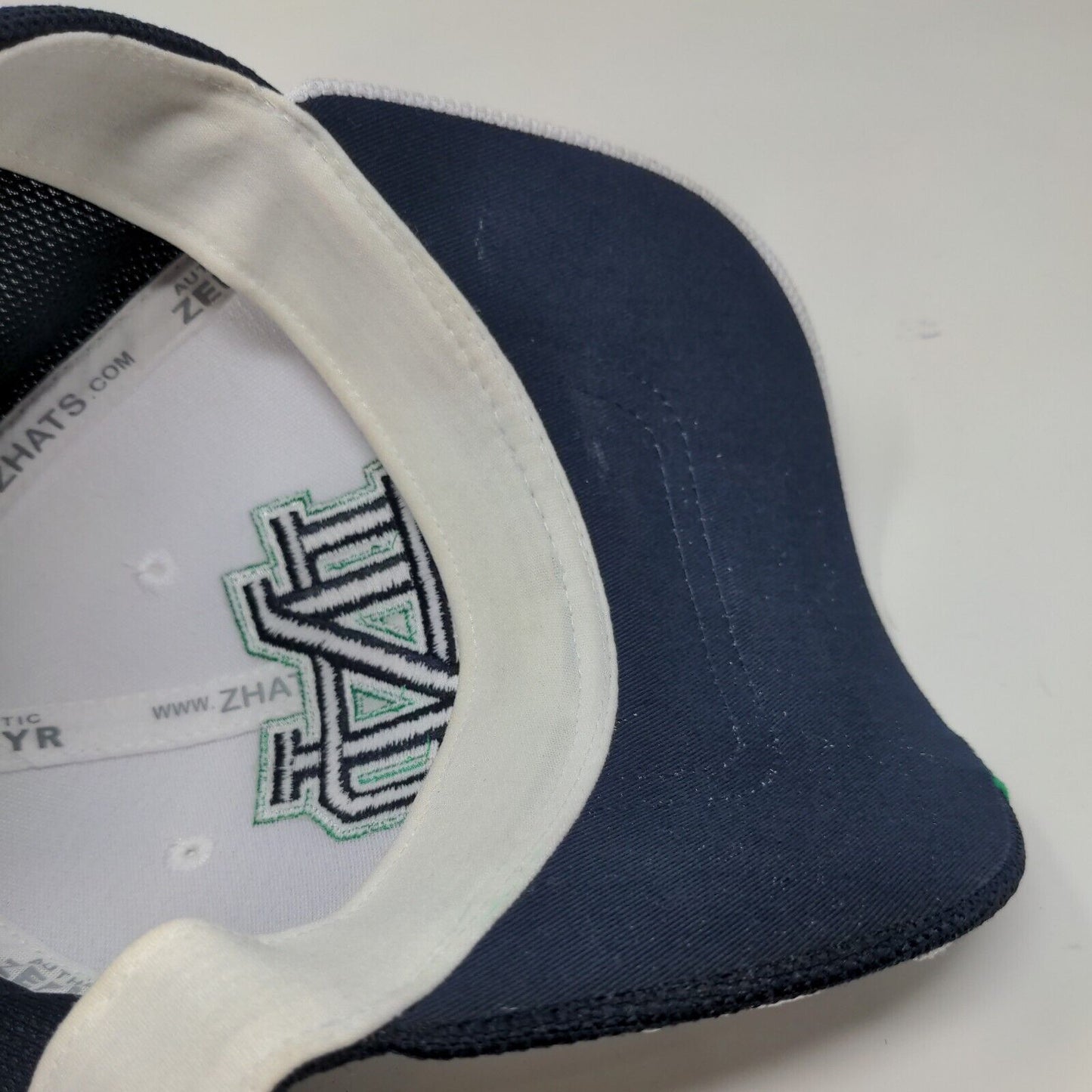 Zephyr Z FIt Men's Fitted Hat Multicolor Size M/L Embroidered Notre Dame Logo