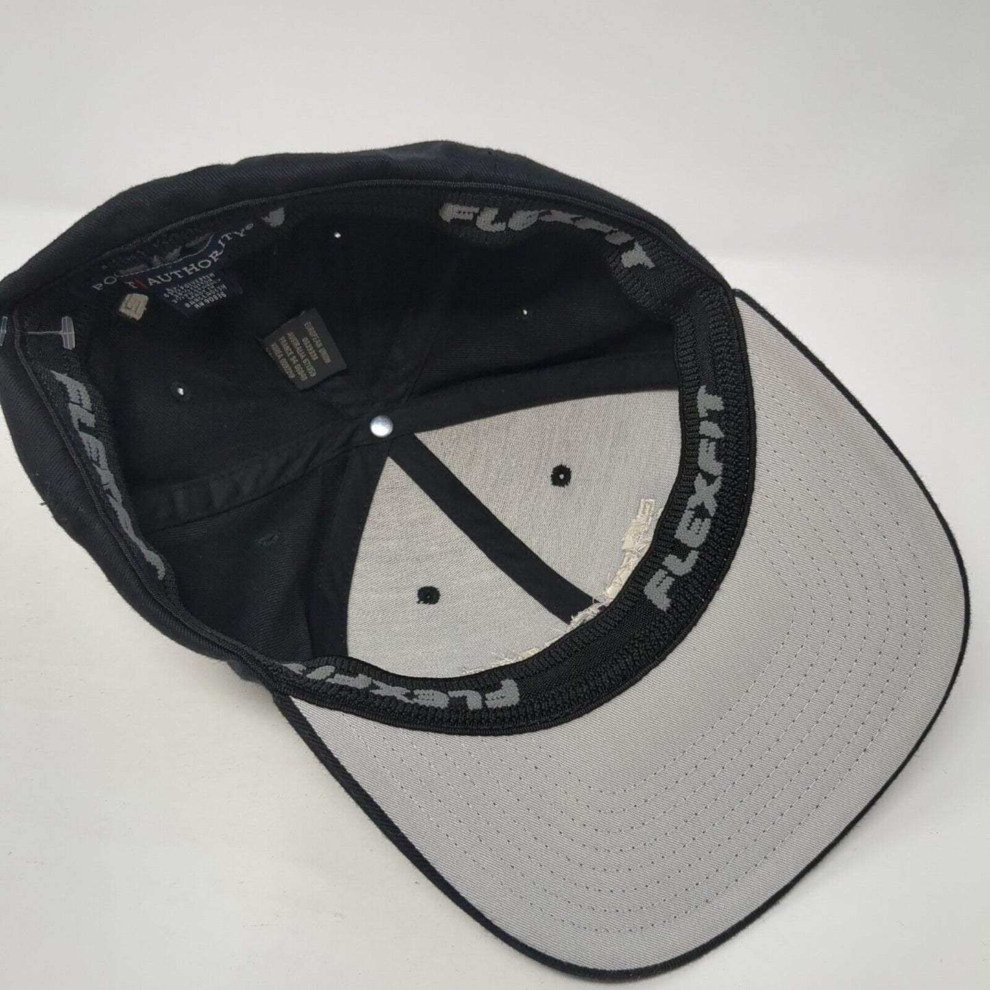 Earth Probe Fitted Hat Black L/XL Embroidered Flexfit Port Authority