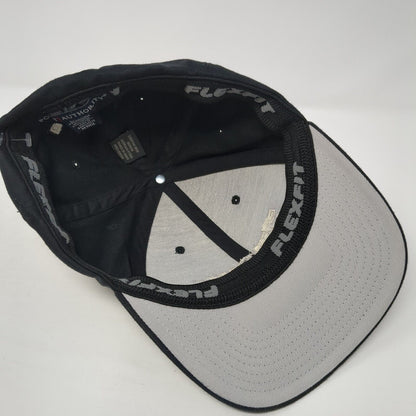 Earth Probe Fitted Hat Black L/XL Embroidered Flexfit Port Authority