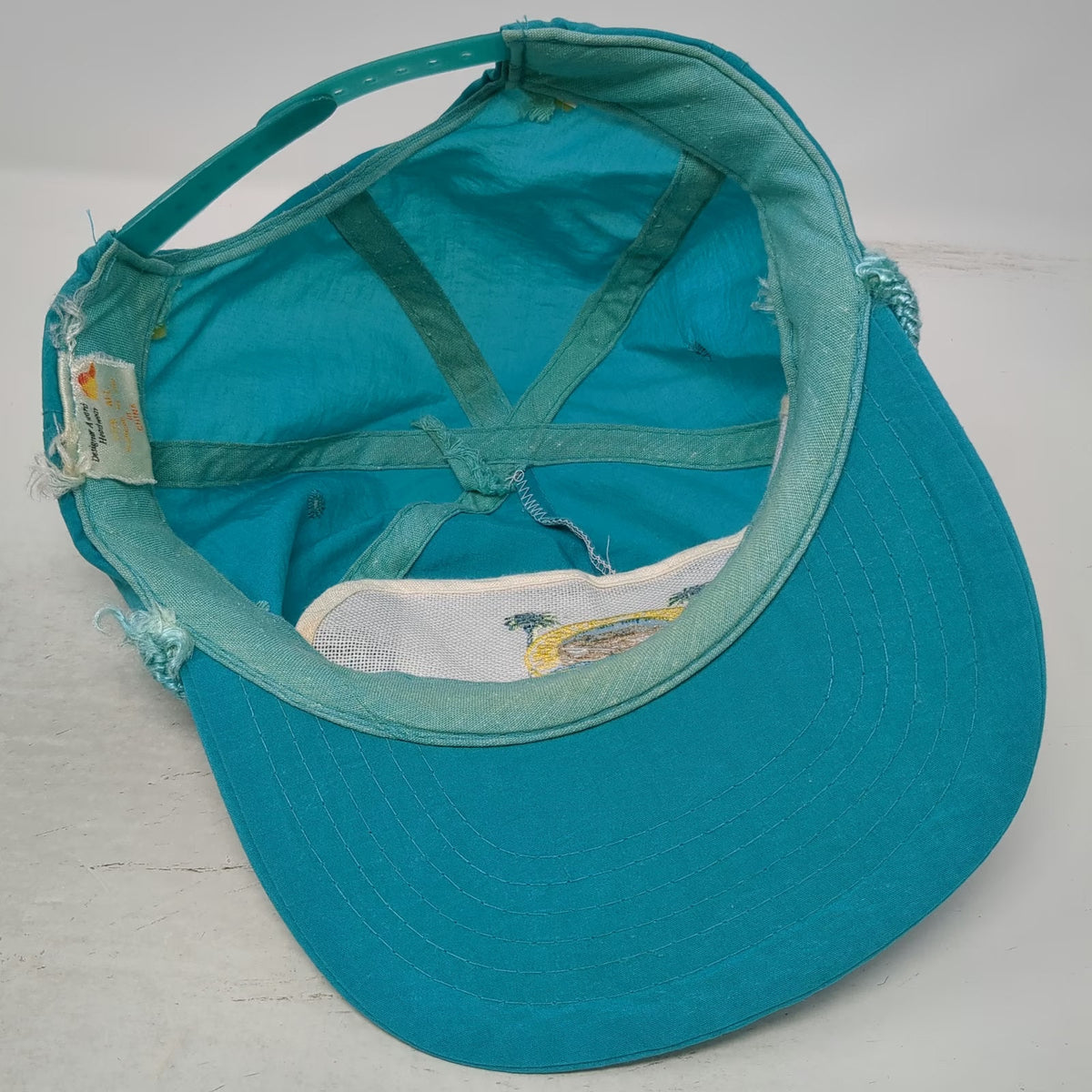 Designer Award Headwear Trucker Blue One Size Snapback Rope Hat Car Logo Cali
