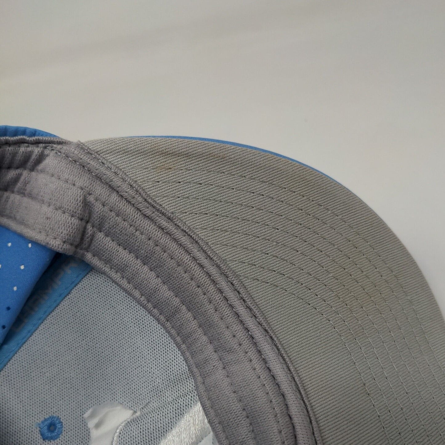 Champro Fitted Hat Blue Small-Medium Embroidered Laser Cut 6 Panel