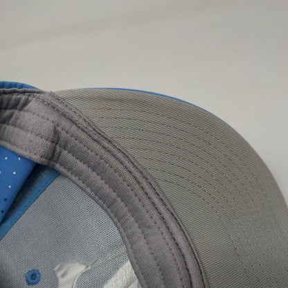 Champro Fitted Hat Blue Small-Medium Embroidered Laser Cut 6 Panel