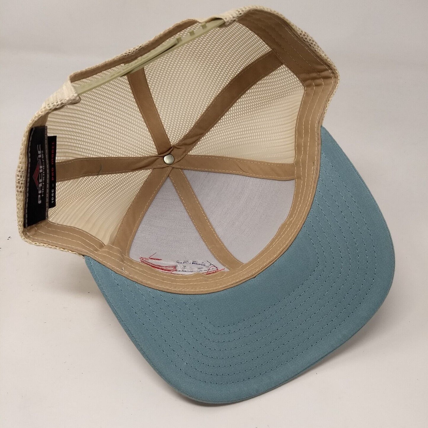 USA Flag Snapback Mesh Back Trucker Hat Multi OSFA Pacific Headwear