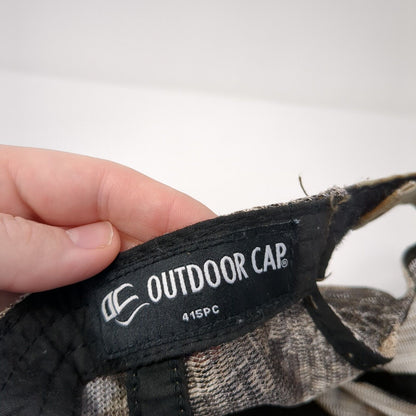 N Strapback Trucker Hat Camouflage OS Adjustable Embroidered Mesh Outdoor Cap