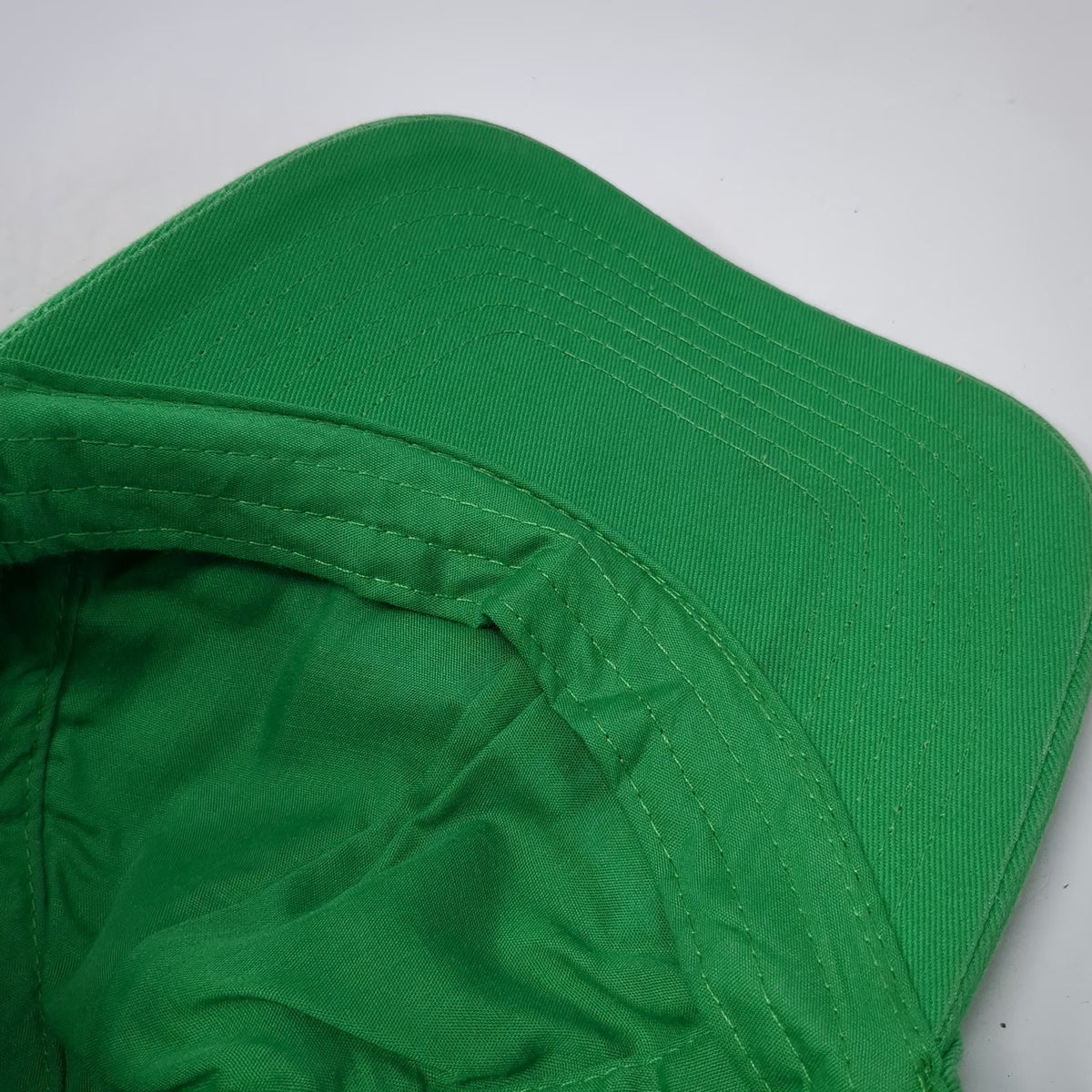 Kate Spade New York Baseball Cap Green One Size Party Hat Embroidered Cotton