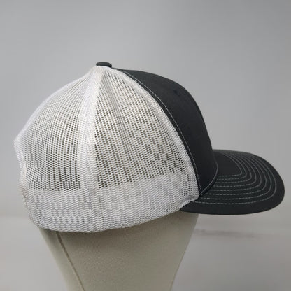 Richardson Trucker Hat Gray One Size VGS Logistics Eagle Logo Snapback Mesh