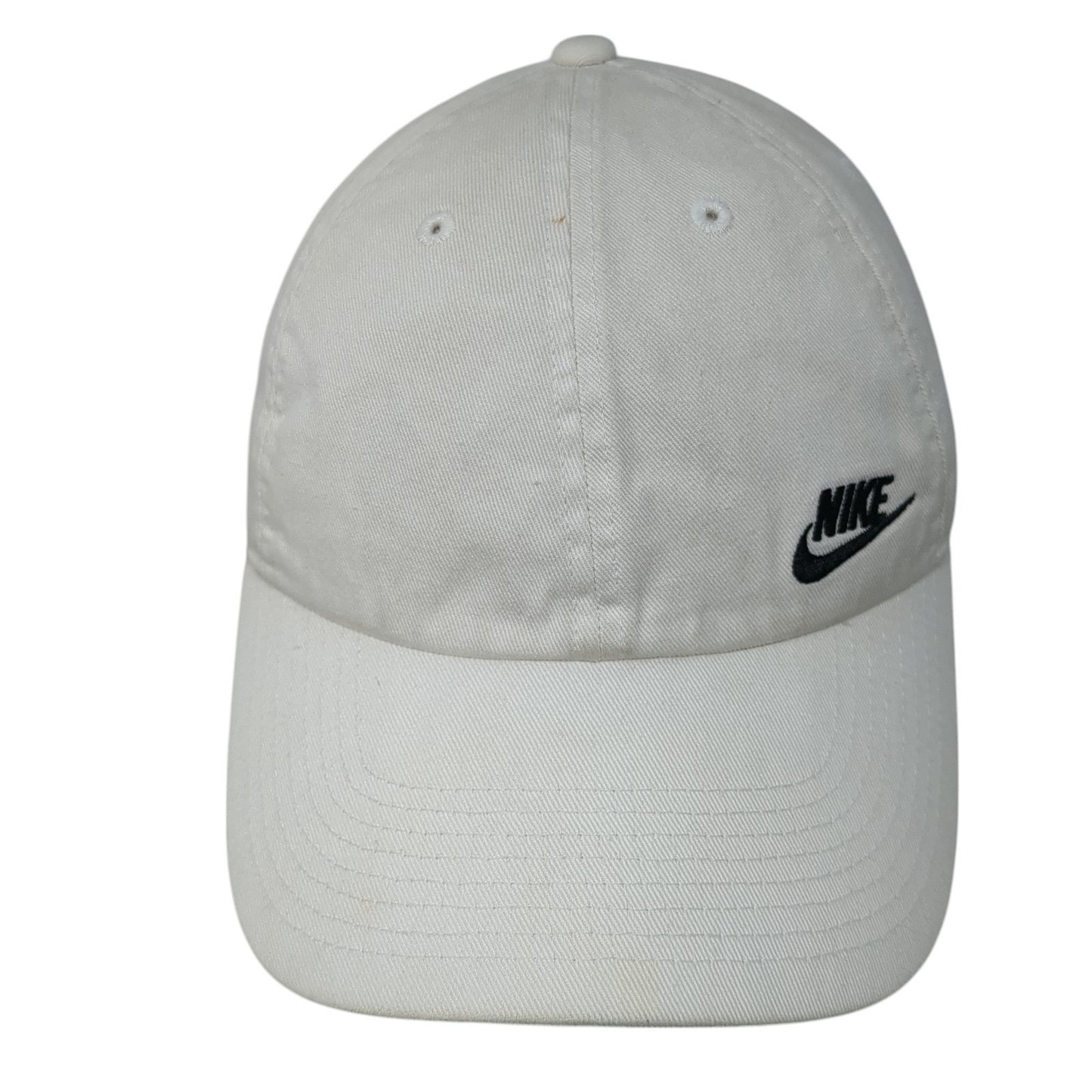 Nike Slideback Baseball Cap Beige One Size Adjustable Embroidered Heritage86