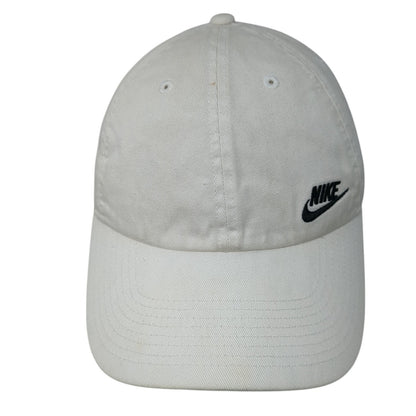 Nike Slideback Baseball Cap Beige One Size Adjustable Embroidered Heritage86
