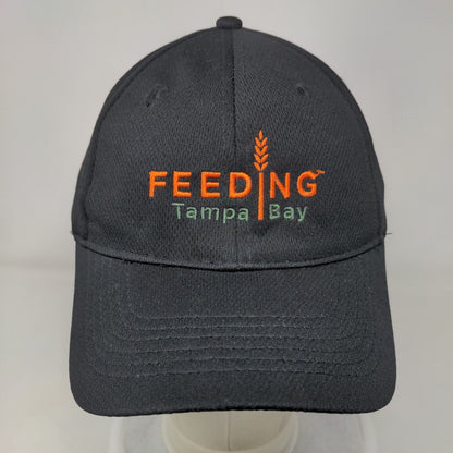 Feeding Tampa Bay Strapback Hat Black One Size Embroidered Sport-Tek