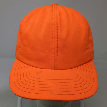 Paramount Baseball Cap Orange L Thinsulate USA Thermal Hunting Hat Vintage