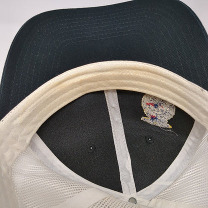 Notus FFA Est. 1954 Snapback Trucker Hat Black OS Adjustable Mesh Port Authority