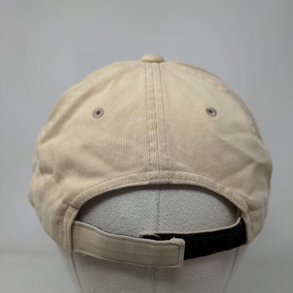 Opma Strapback Hat Tan One Size Adjustable Distressed The Classics Yupoong