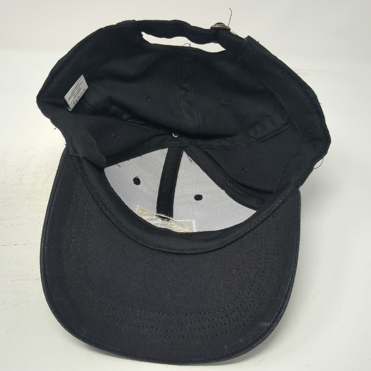 BDA The Home Depot Hat Baseball Cap Black One Size Slideback Embroidered Logo