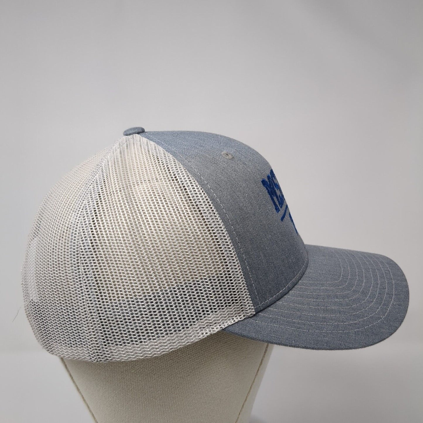 MSBMS 23 Snapback Trucker Hat Gray One Size Mesh Back Richardson