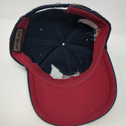 Phoenix Open Collection Slideback Hat Blue One Size Ahead USA Flag