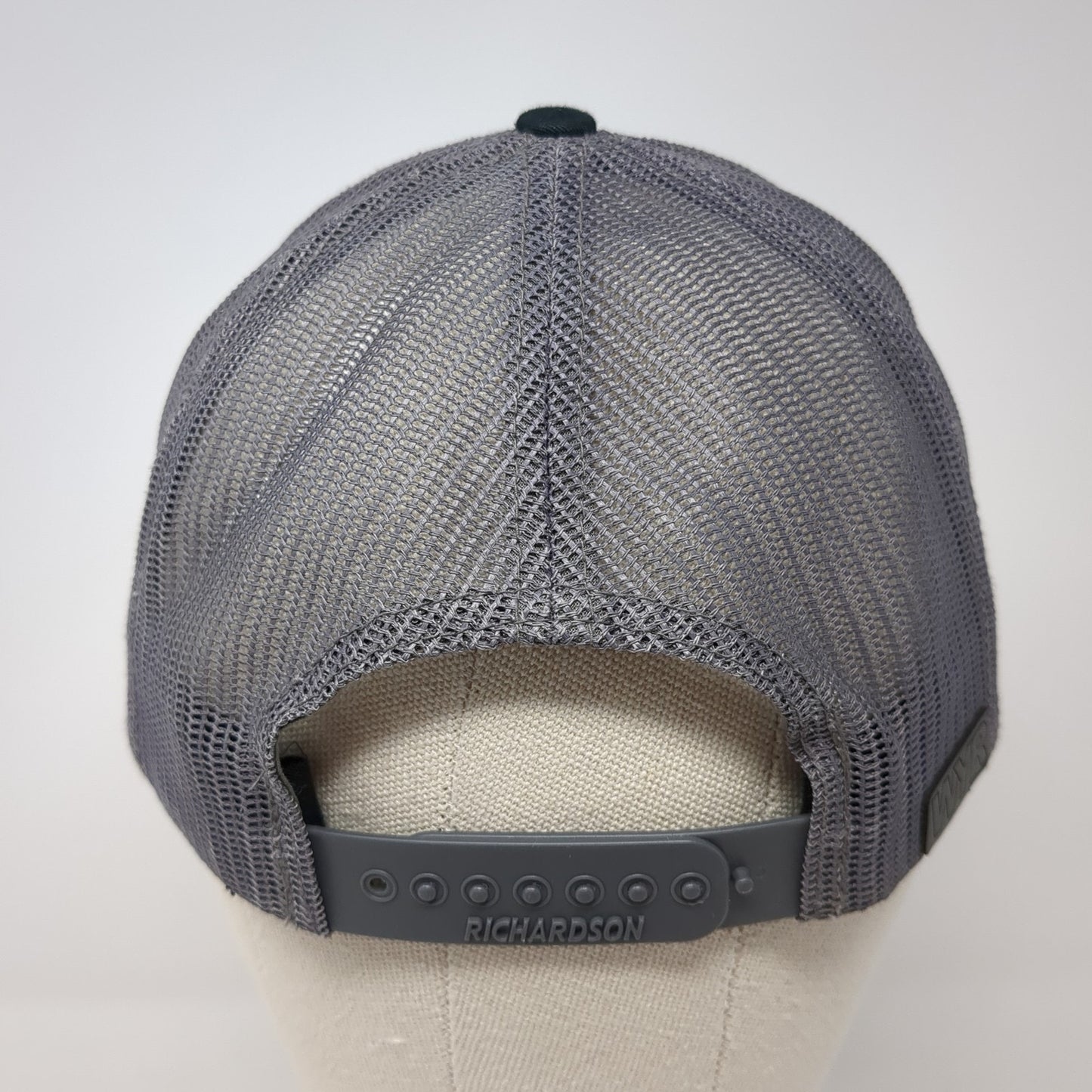 Sasquatch Snapback Trucker Hat Black One Size Mesh Back Richardson