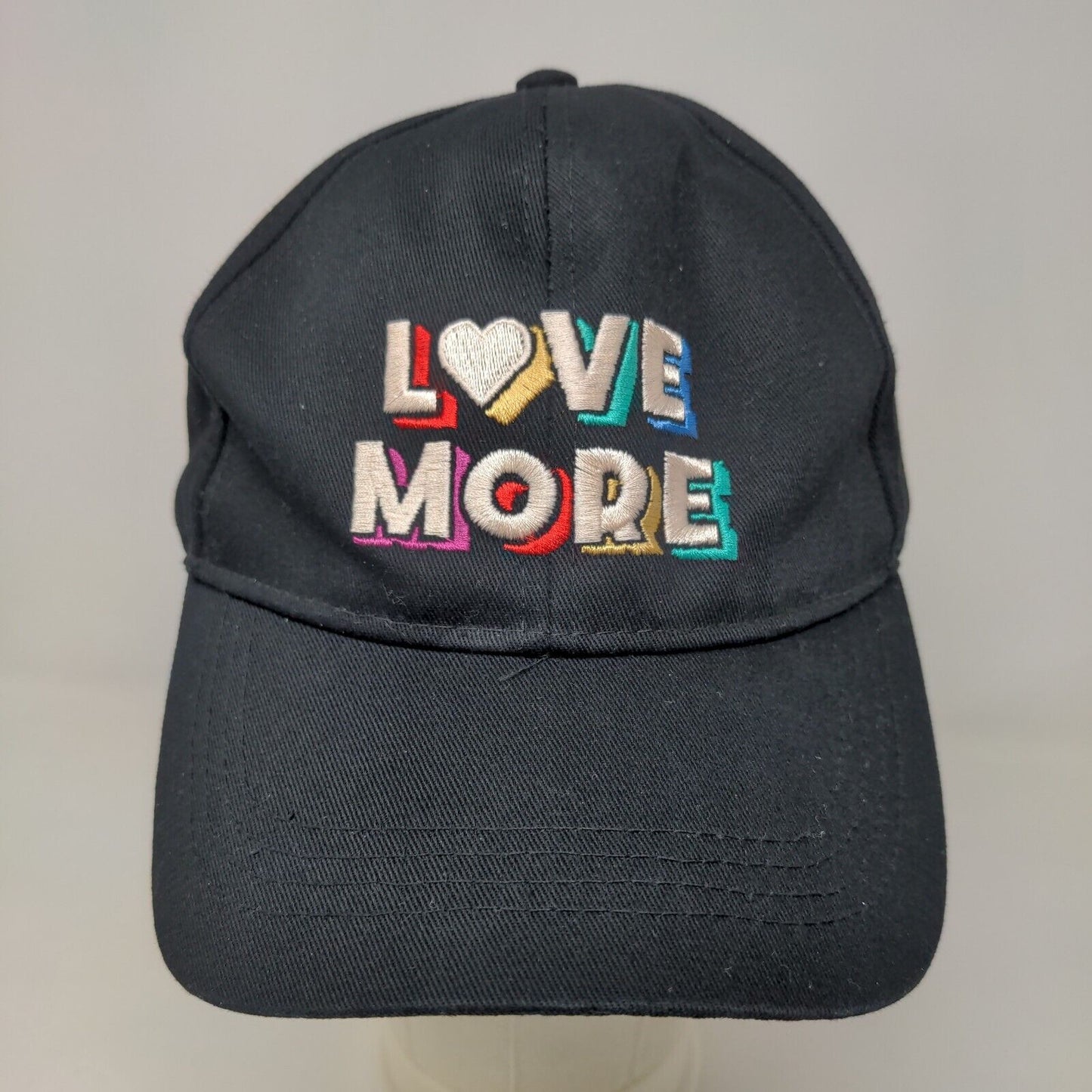 Sonoma Women's Slideback Hat Black Size OS Embroidered Love More Logo