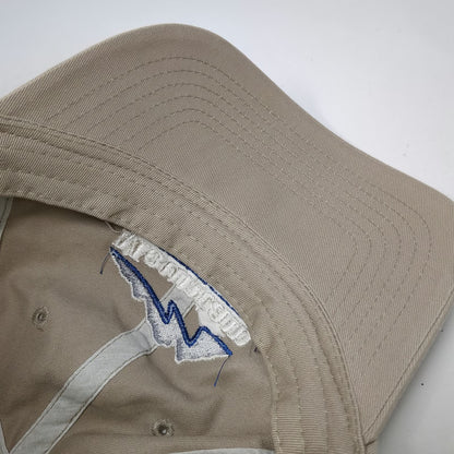 Ouray Mountain Waterworks Embroidered Beige Baseball Cap One Size Strapback Hat