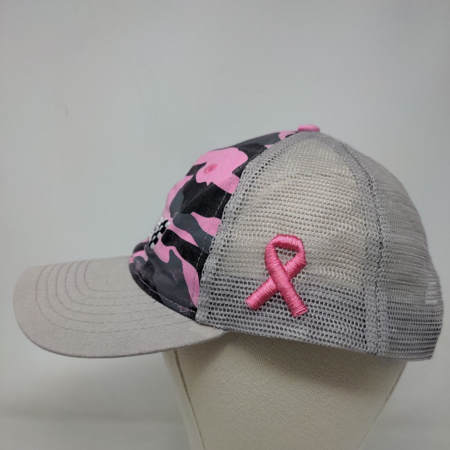 Advance Auto Parts Women's Pink Camo Snapback Mesh Back Hat OSFM Embroidered